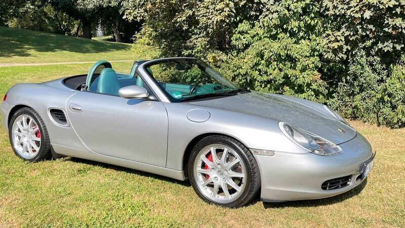 Silber Gebraucht 2000 Porsche Boxster S Cabrio | 21.900 € (Fairer Preis) - Bild 1/4