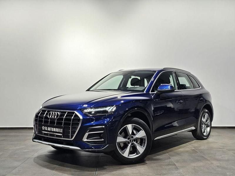 Navarrablau metallic (metallic) Gebraucht 2024 Audi Q5 Ambiente SUV | 44.670 € (Guter Preis) - Bild 1/4