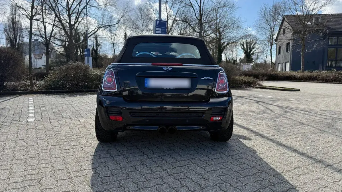 Gebraucht Mini John Cooper Works Cabriolet 211 PS (155 kW) 2012 Schwarz Cabrio