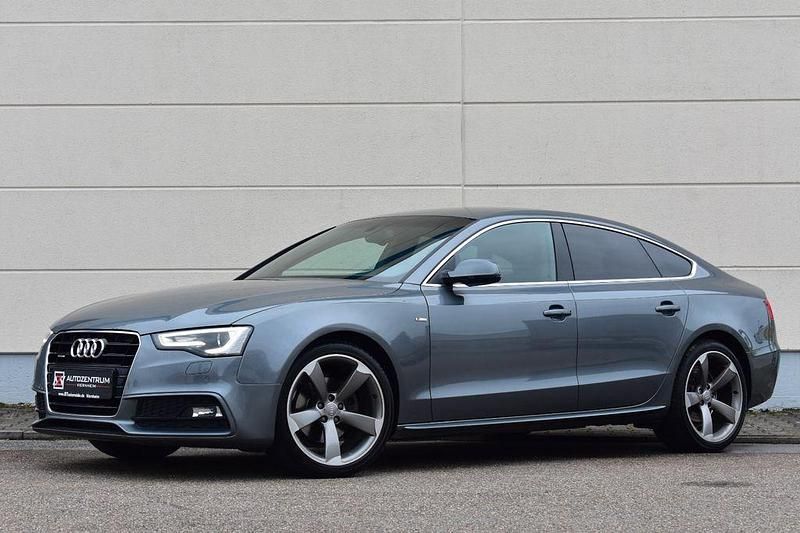 Grau Gebraucht 2012 Audi A5 Sportback S-Line Kleinwagen | 11.500 € (Fairer Preis) - Bild 1/4