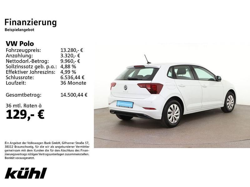 Gebraucht VW Polo Life 80 PS (58 kW) 2023 Weiß Kleinwagen