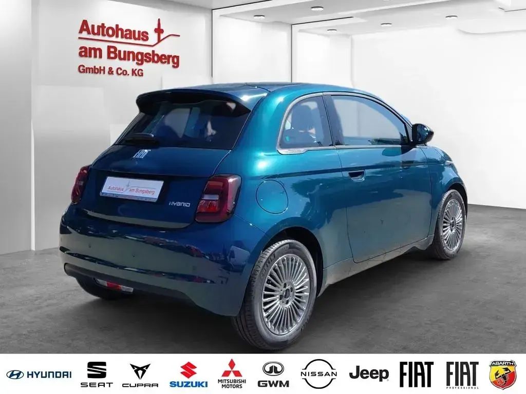 Neu Fiat 500 Icon 65 PS (47 kW) 2026 Grün Limousine