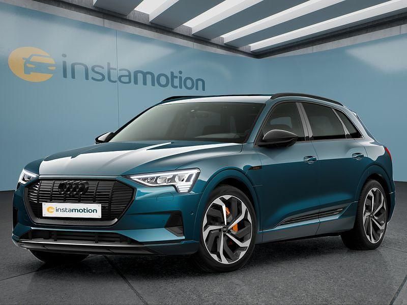 Blau Gebraucht 2022 Audi e-tron SUV | 42.849 € - Bild 1/4