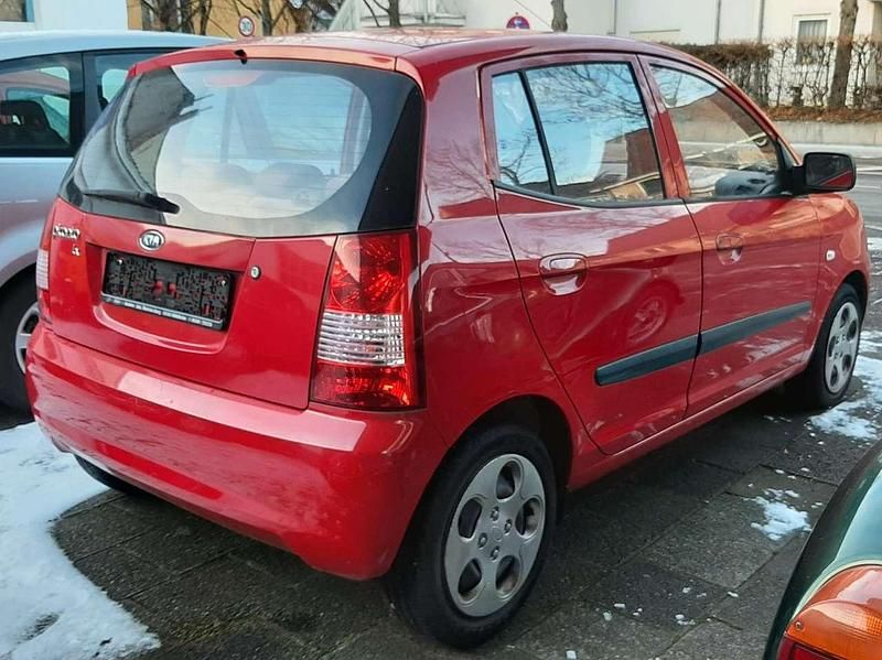 Gebraucht Kia Picanto LX 65 PS (47 kW) 2007 Scarlet red Kleinwagen