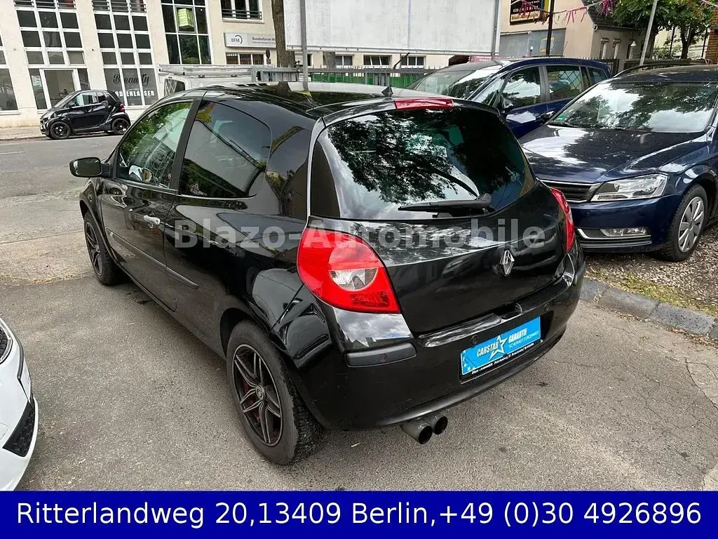 Gebraucht Renault Clio III 111 PS (81 kW) 2006 Schwarz Limousine