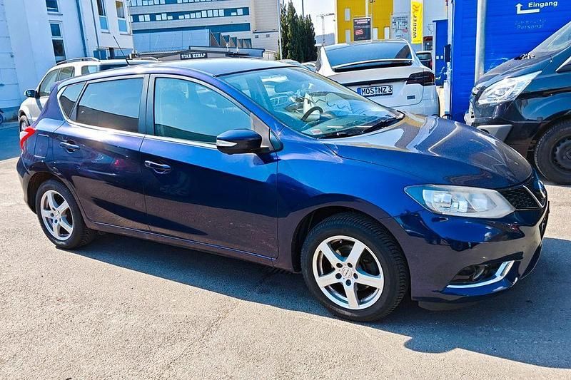 Gebraucht Nissan Pulsar Acenta 116 PS (85 kW) 2014 Blau Kleinwagen
