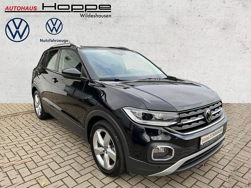 Schwarz Gebraucht 2022 VW T-Cross Style SUV | 20.490 € (Fairer Preis) - Bild 1/4