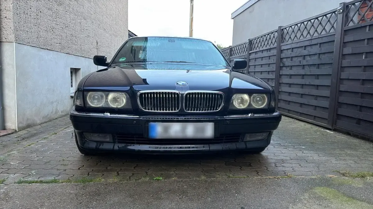 Gebraucht BMW 740 286 PS (210 kW) 1997 Blau Limousine