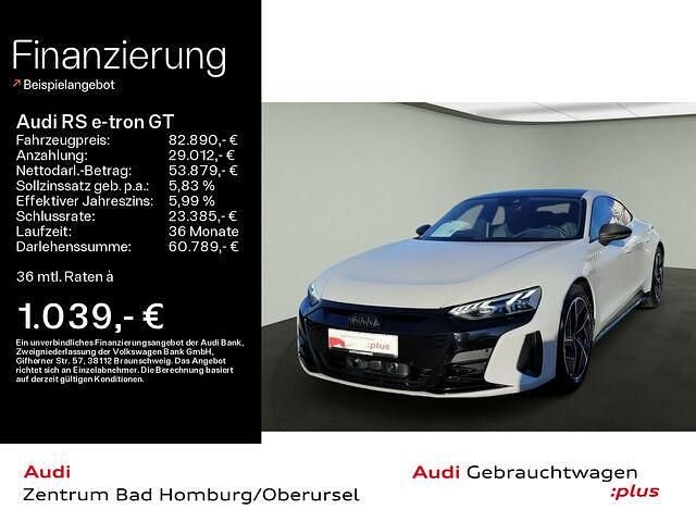 Andere farbe Gebraucht 2022 Audi e-tron GT quattro Limousine | 82.890 € - Bild 1/2