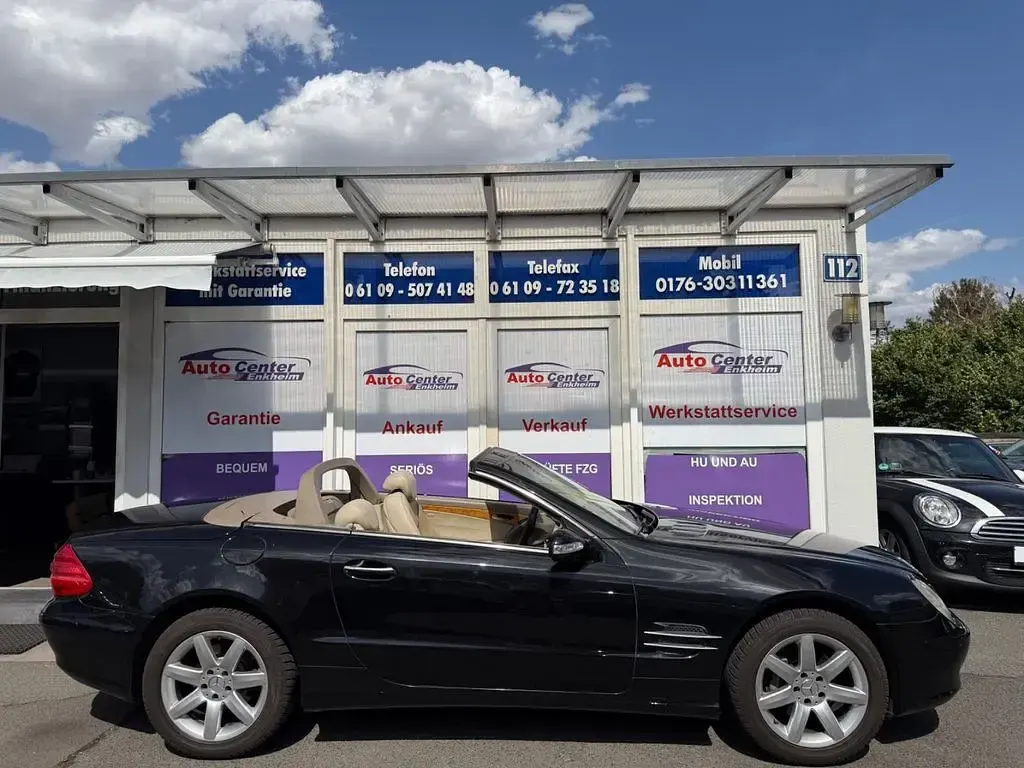 Gebraucht Mercedes SL350 245 PS (180 kW) 2004 Schwarz Cabrio