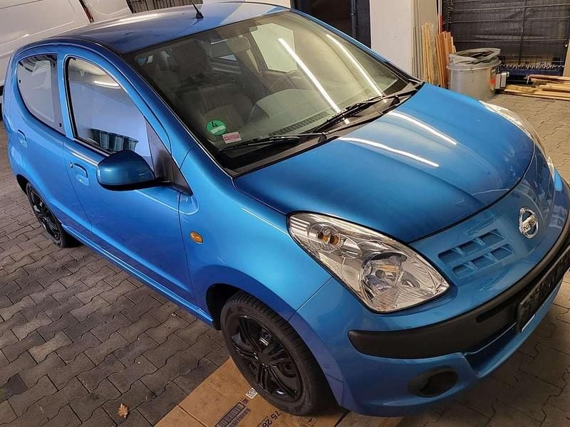 Blau Gebraucht 2010 Nissan Pixo Acenta Kleinwagen | 2.790 € (Fairer Preis) - Bild 1/4