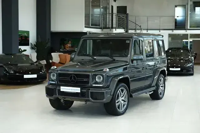 Gebraucht Mercedes G63 AMG AMG 571 PS (419 kW) 2018 Designo graphit metallic SUV