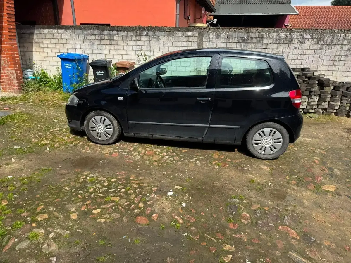 Gebraucht VW Fox 2005 Schwarz Kleinwagen