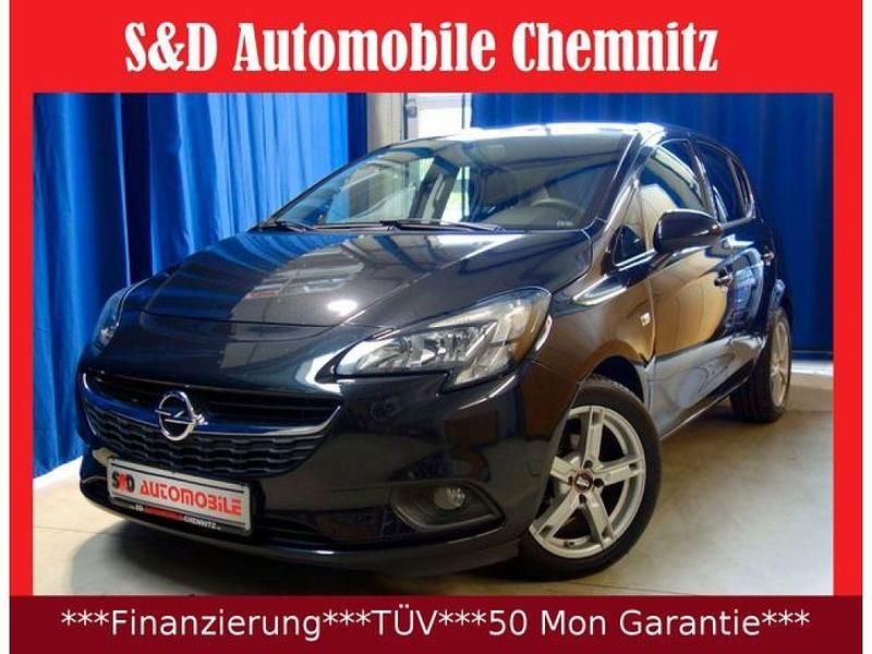 Graphitschwarz/carbon flash/midn (metallic) Gebraucht 2015 Opel Corsa Kleinwagen | 6.499 € (Guter Preis) - Bild 1/4