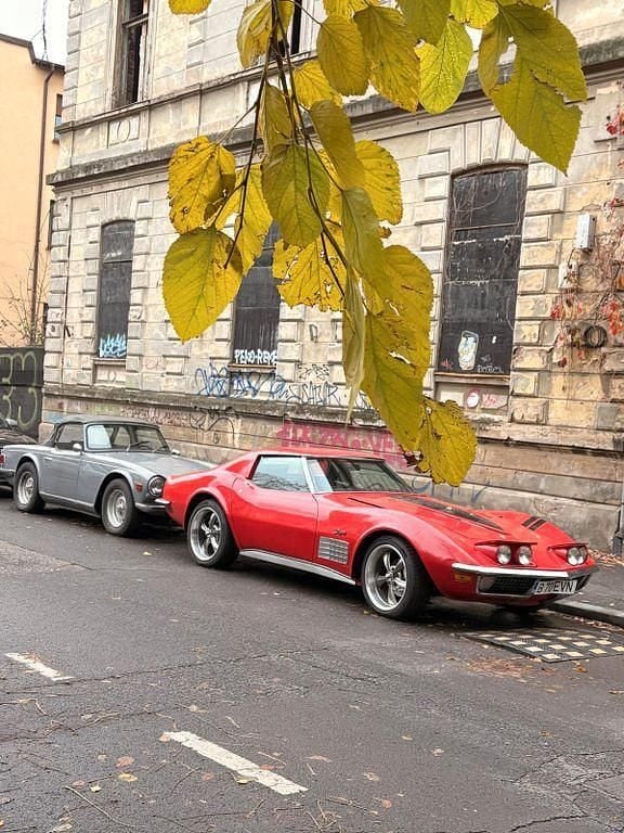 Rot Gebraucht 1970 Corvette C3 | 25.000 € - Bild 1/4