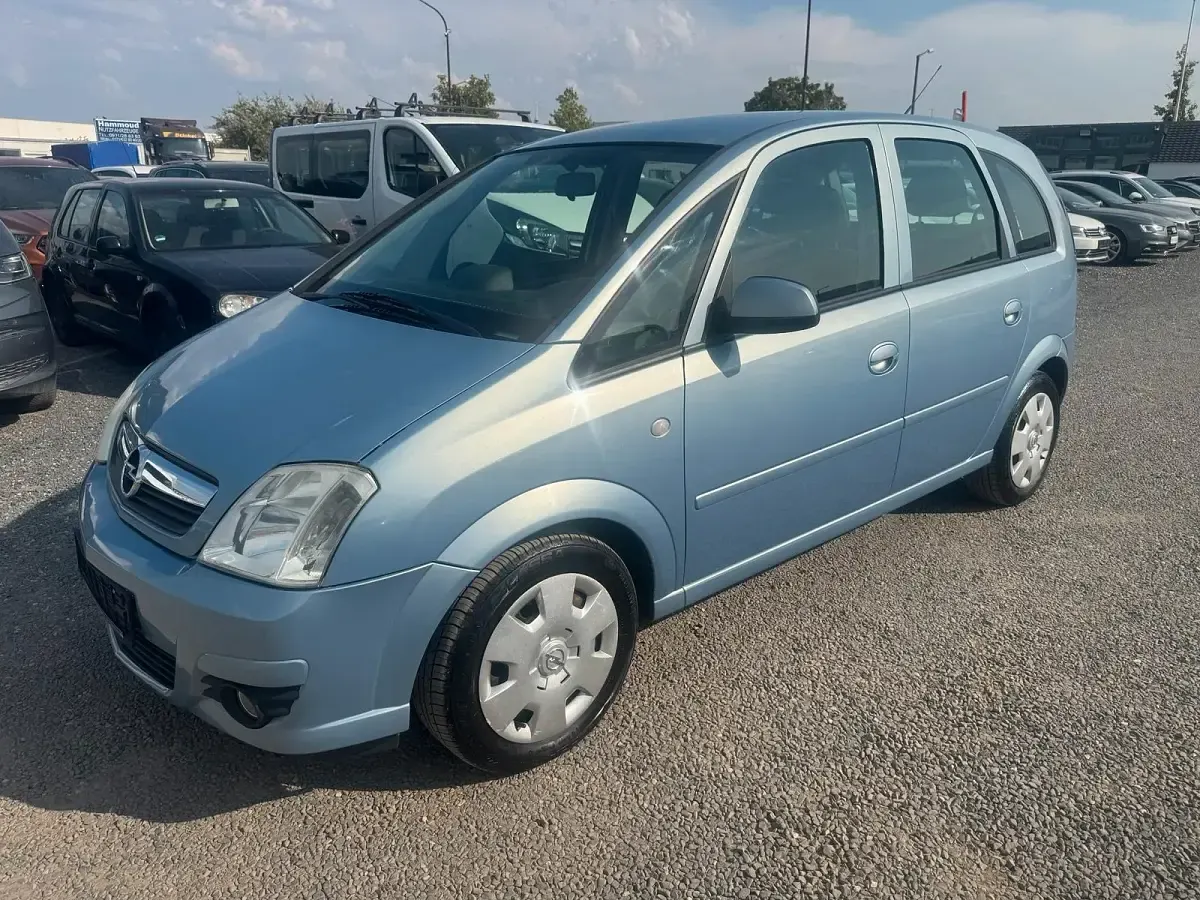 Gebraucht Opel Meriva 125 PS (91 kW) 2007 Blau Van / Kleinbus