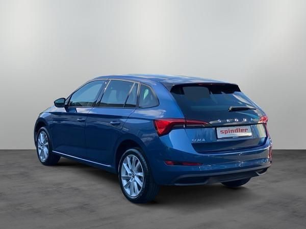 Gebraucht Skoda Scala Style 110 PS (80 kW) 2021 Blau (titanblau metallic) Kleinwagen