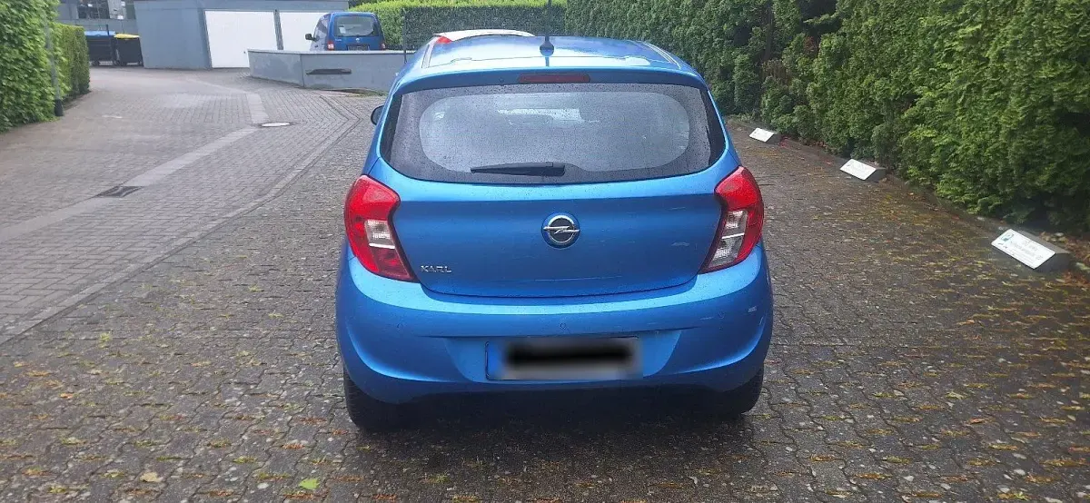 Käytetty Opel Karl Edition 75 HP (55 kW) 2016 Sininen Viistoperä