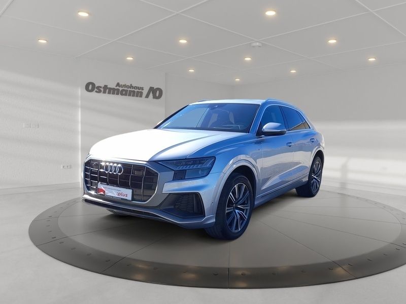 Gebraucht Audi Q8 S-Line 286 PS (210 kW) 2022 Silber SUV