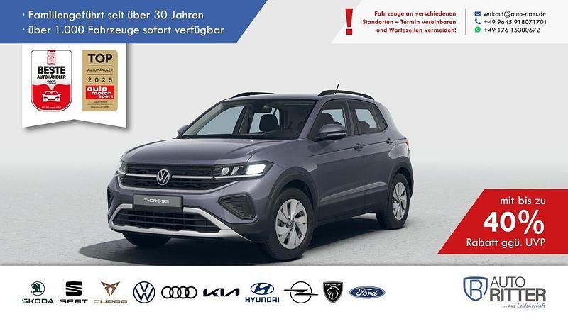 Rauchgrau metallic/grau Neu 2025 VW T-Cross SUV | 22.490 € (Guter Preis) - Bild 1/4