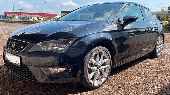 Schwarz Gebraucht 2014 Seat Leon FR Limousine | 6.500 € (Superpreis) - Bild 1/4