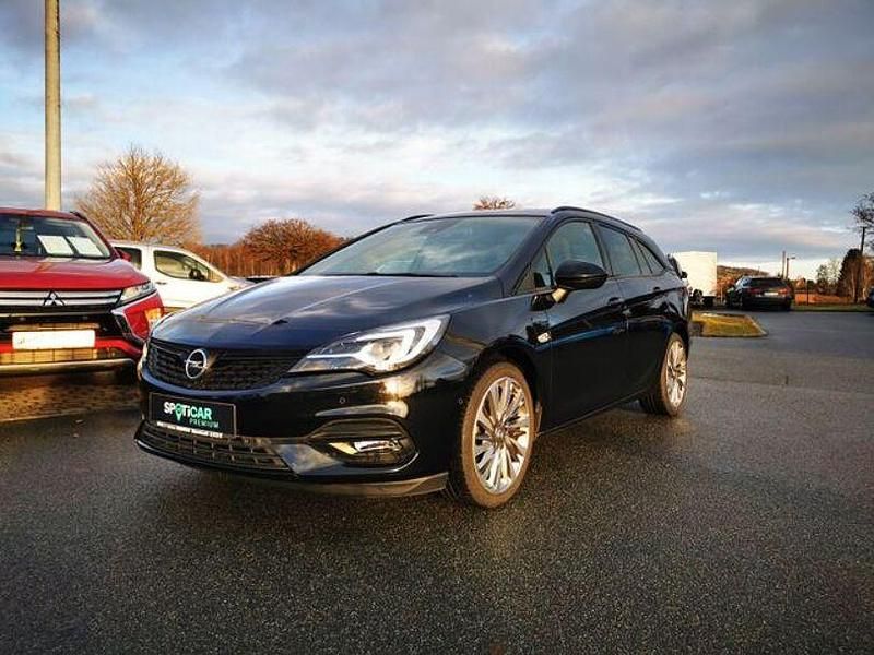 Schwarz Gebraucht 2021 Opel Astra Ultimate Kombi | 18.800 € (Teuer) - Bild 1/4