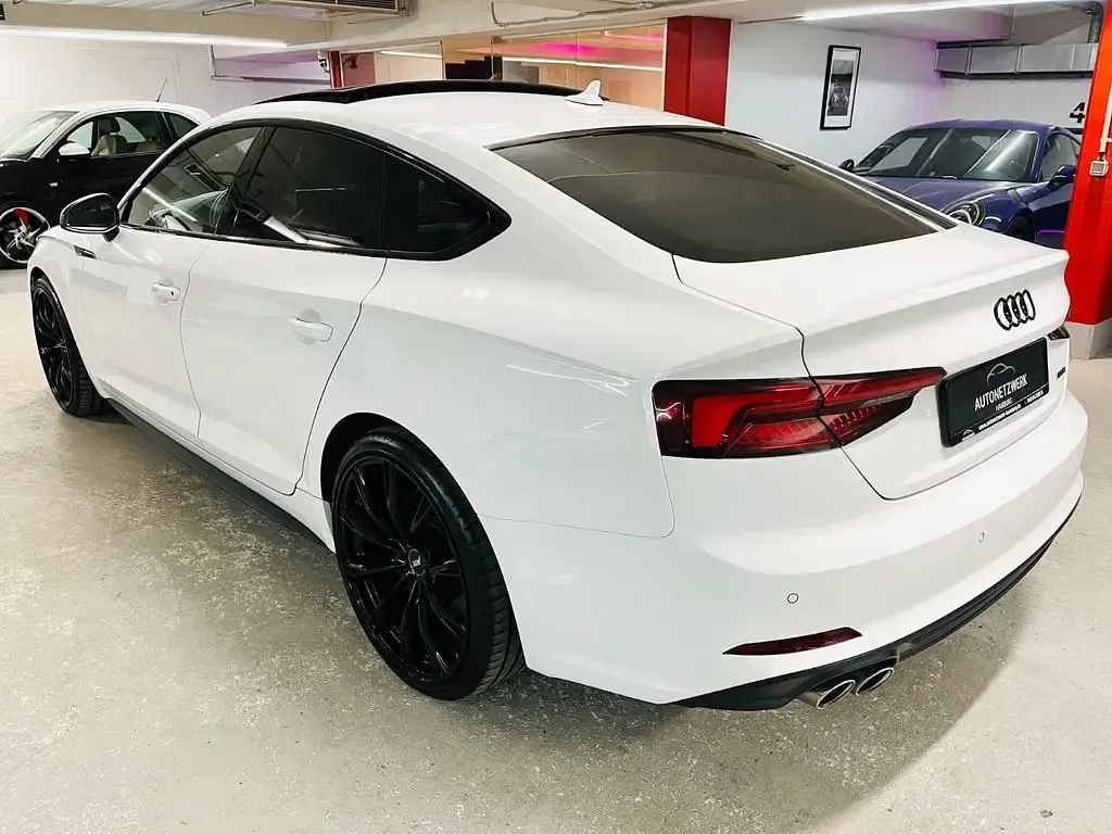 Gebraucht Audi A5 Sportback S-Line 286 PS (210 kW) 2018 Weiß Kleinwagen