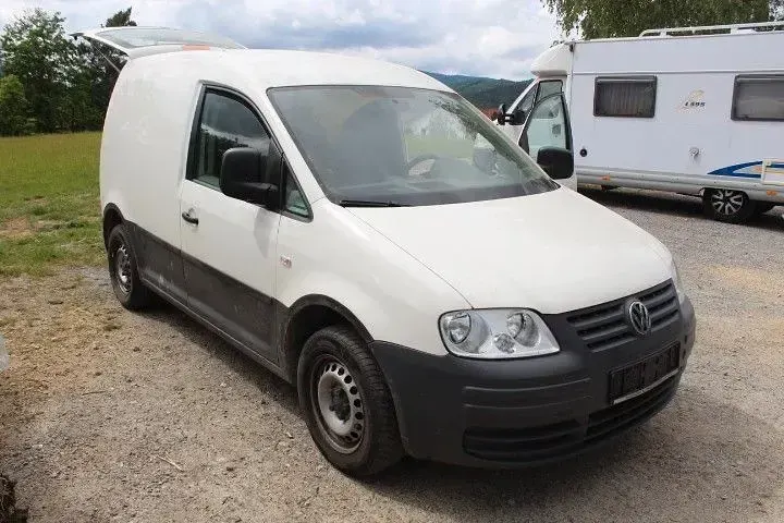 Gebraucht VW Caddy 69 PS (50 kW) 2008 Weiß Van / Kleinbus