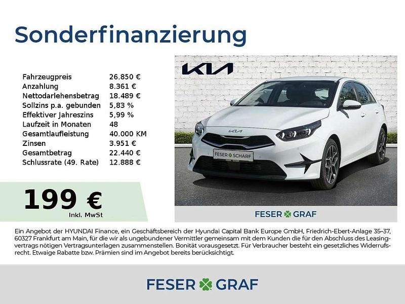 Deluxe weiss Neu 2025 Kia Ceed Spirit Limousine | 26.850 € (Guter Preis) - Bild 1/4