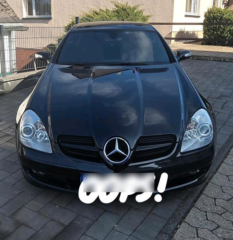 Gebraucht Mercedes SLK200 163 PS (119 kW) 2004 Schwarz Cabrio