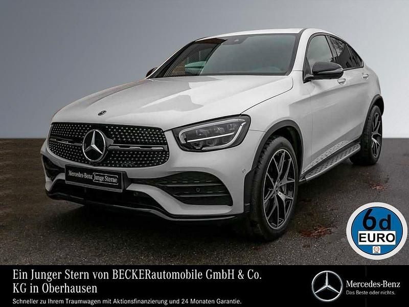 Polarweiss Gebraucht 2022 Mercedes GLC220 AMG Coupé | 49.750 € (Fairer Preis) - Bild 1/4