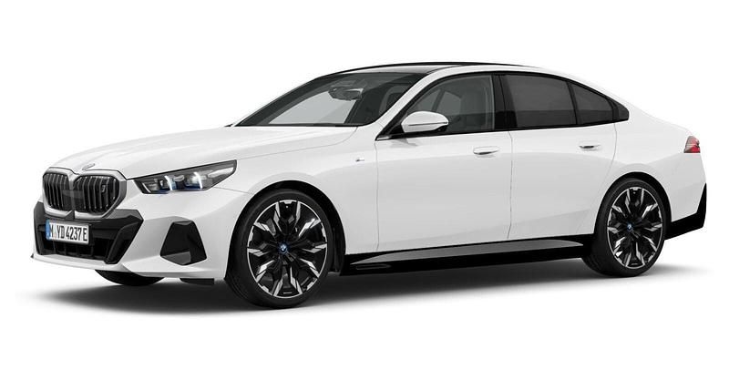 Weiß Gebraucht 2024 BMW i5 Comfort Edition Limousine | 63.832 € - Bild 1/4