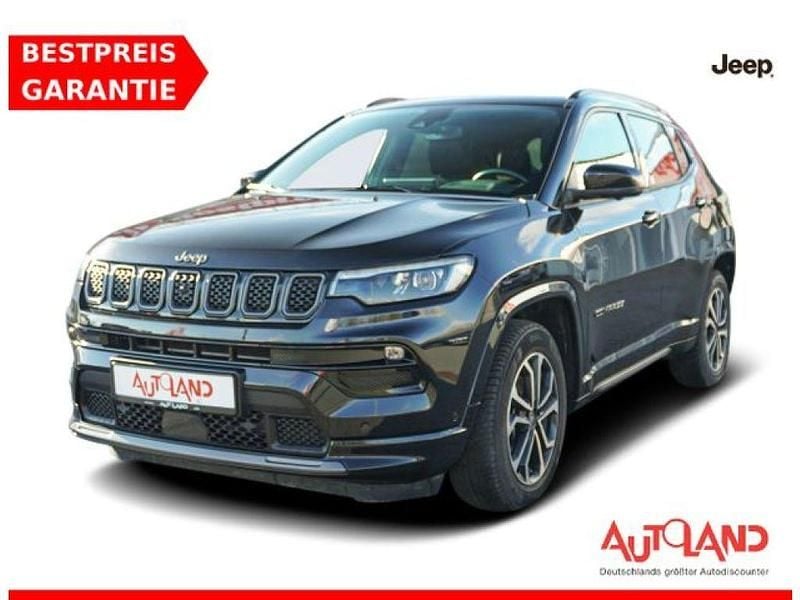 Gebraucht Jeep Compass 150 PS (110 kW) 2021 Carbon black metallic (metallic) SUV