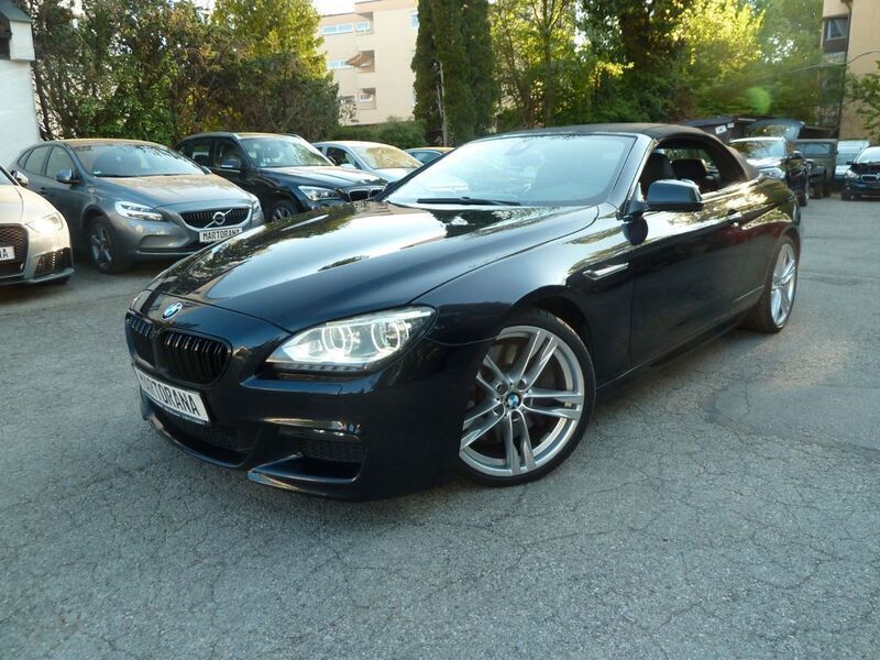 Schwarz Gebraucht 2012 BMW 650 Cabriolet M Sport Cabrio | 28.900 € (Teuer) - Bild 1/4