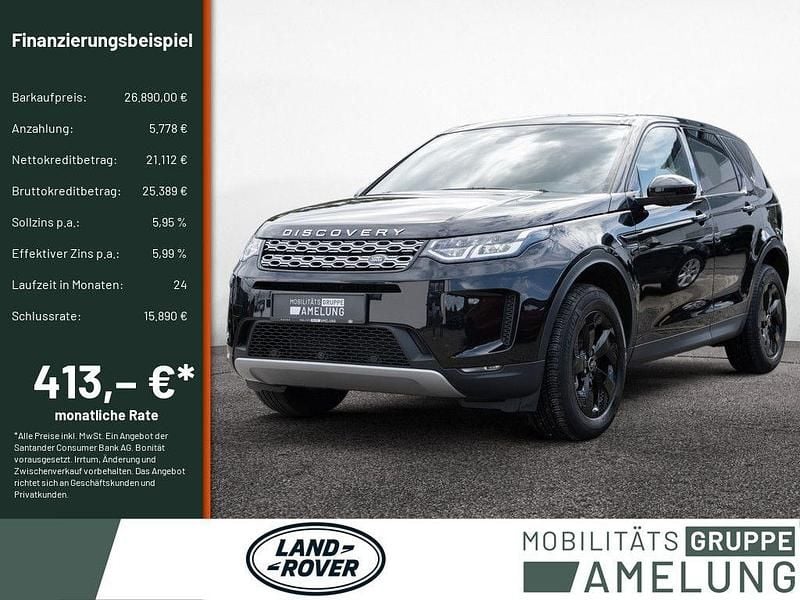 Schwarz Gebraucht 2020 Land Rover Discovery Sport S SUV | 26.890 € (Guter Preis) - Bild 1/4