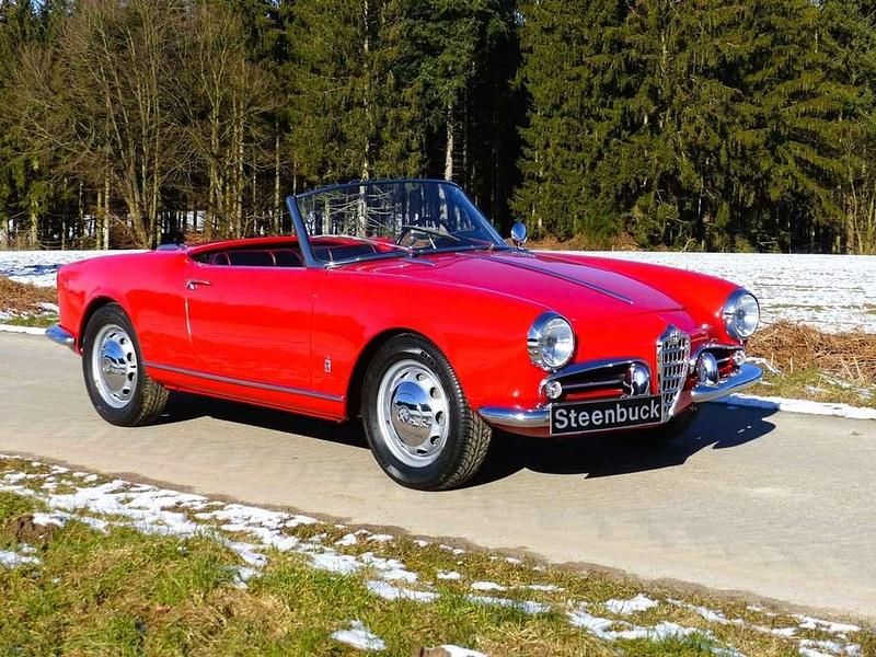 Gebraucht Alfa Romeo Giulietta 80 PS (58 kW) 1957 Rot Cabrio