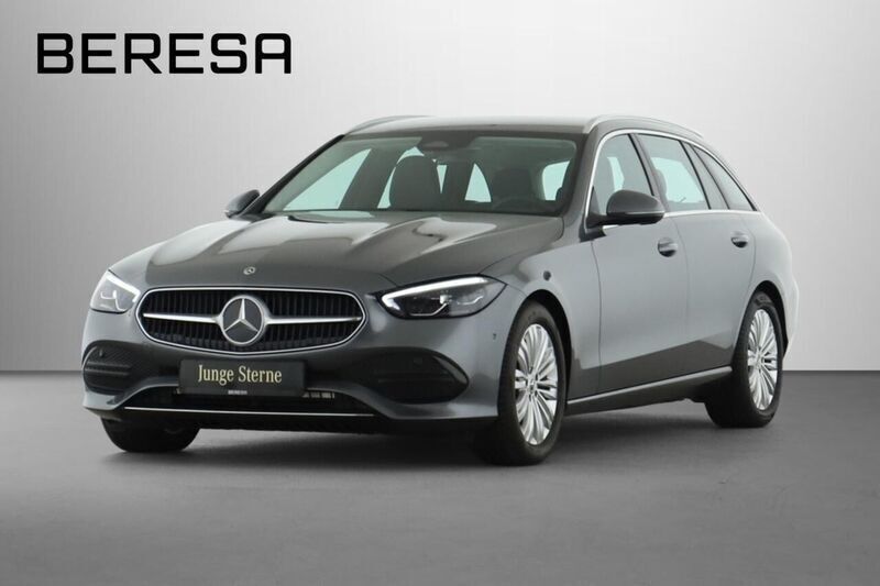 Grau selenitgrau Gebraucht 2024 Mercedes C180 Advanced Kombi | 34.335 € (Superpreis) - Bild 1/4
