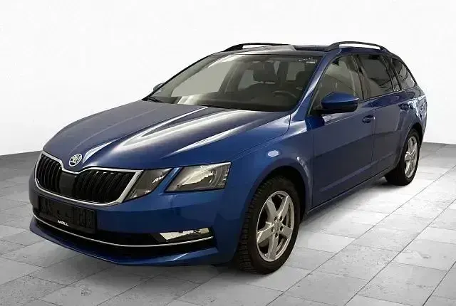 Gebraucht Skoda Octavia Style 150 PS (110 kW) 2020 Modra race/race blue (metallic) Kombi