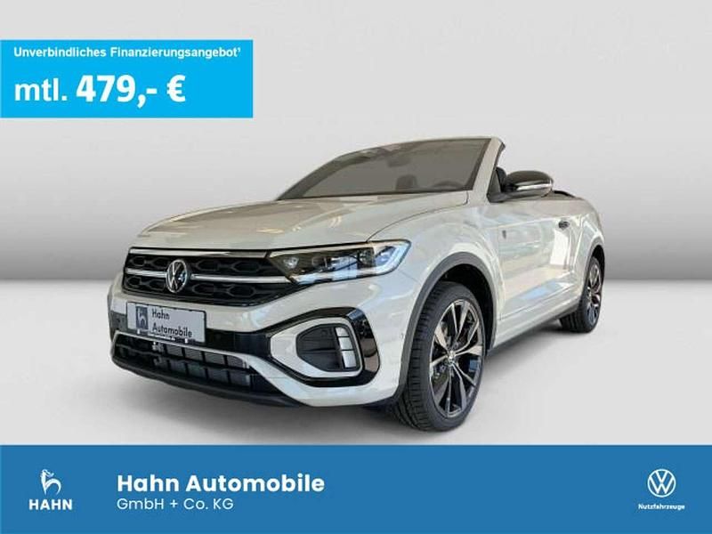 Grau Gebraucht 2025 VW T-Roc Cabriolet R-line Cabrio | 47.990 € - Bild 1/3