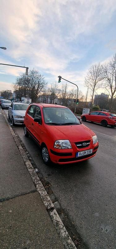 Rot Gebraucht 2007 Hyundai Atos Prime Kleinwagen | 1.118 € (Fairer Preis) - Bild 1/4