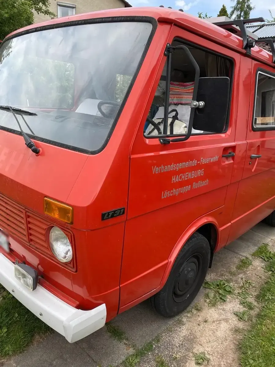 Gebraucht VW LT 75 PS (55 kW) 1981 Rot Van / Kleinbus
