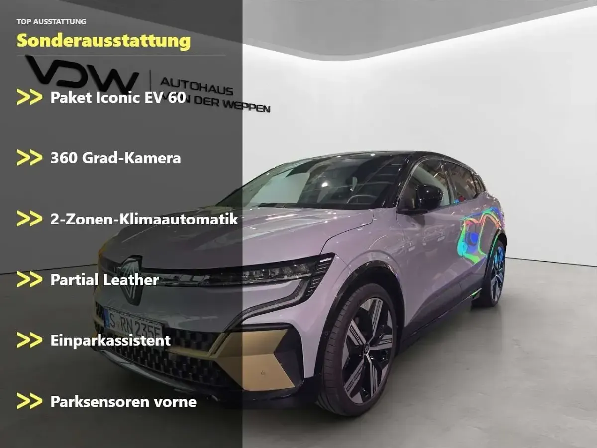 Gebraucht Renault Megane E-Tech Iconic 160 kW (218 PS) 2024 Grau Limousine