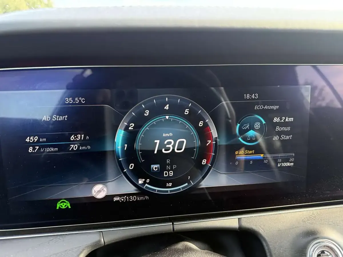 Gebraucht Mercedes E400 AMG line 333 PS (244 kW) 2018 Grau Cabrio