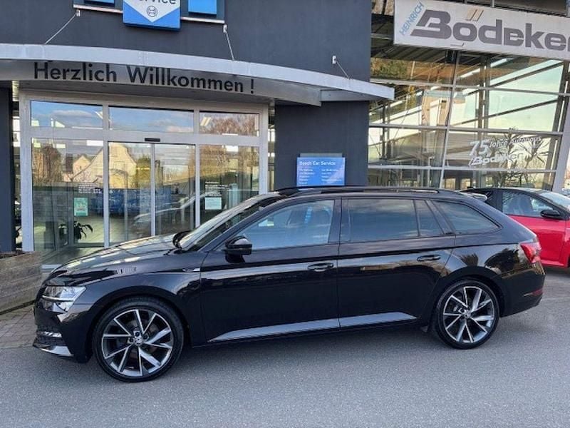Gebraucht Skoda Superb SportLine 200 PS (147 kW) 2023 Schwarz Kombi