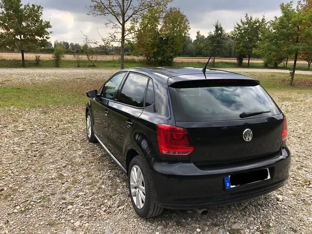 Gebraucht VW Polo Style 90 PS (66 kW) 2011 Schwarz Kleinwagen