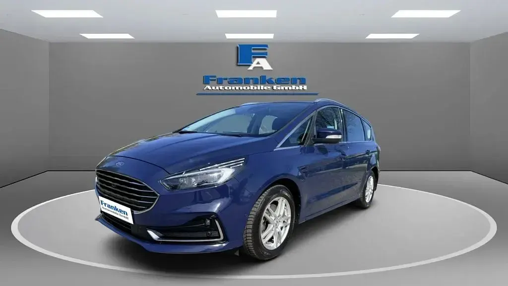 Gebraucht Ford S-MAX Titanium 150 PS (110 kW) 2021 Blau Van / Kleinbus