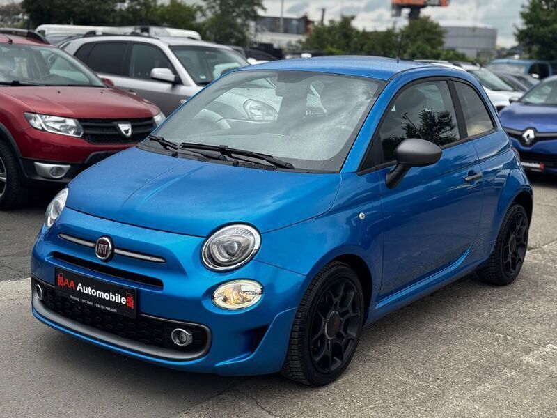 Blau Gebraucht 2016 Fiat 500S S Kleinwagen | 6.999 € (Guter Preis) - Bild 1/4