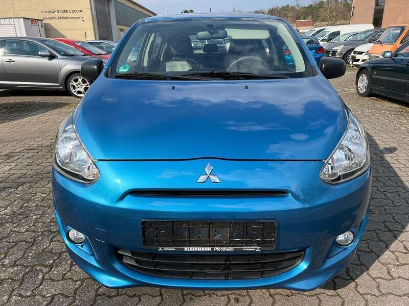 Atollblau (p) Gebraucht 2016 Mitsubishi Space Star Diamant Edition Kleinwagen | 4.999 € (Etwas zu teuer) - Bild 1/4