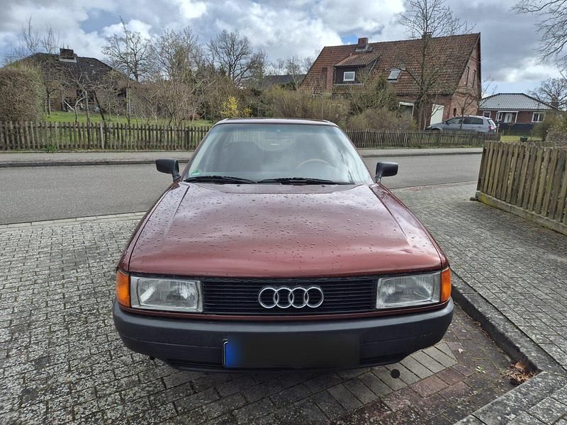 Gebraucht Audi 80 70 PS (51 kW) 1990 Rot Limousine