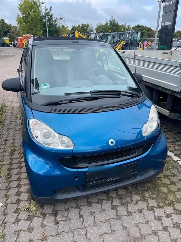 Blau Gebraucht 2007 Smart ForTwo Cabrio Cabrio | 3.600 € - Bild 1/4